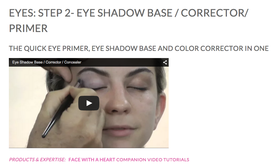 eye shadow base tutorial blog post